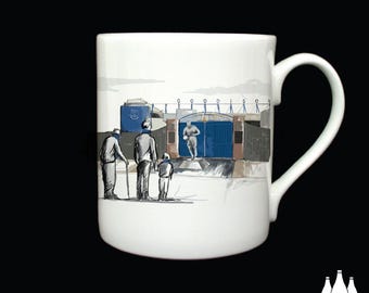 FFG: 'Thanks for the memories' - MatchDay@GoodisonPark - Football Stadium - Illustrated -  - Fine bone china Mug