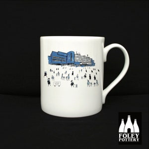FFG: Queens Park Rangers - MatchDay@Loftus Road - Stadium - Illustrated  - Fine bone China mug