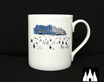 FFG: Queens Park Rangers - MatchDay@Loftus Road - Stadium - Illustrated  - Fine bone China mug