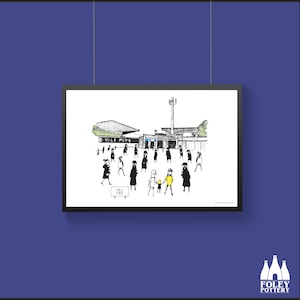 FFG: Port Vale FC - MatchDay@ValePark - Stadium - Illustrated - Tribute - Fine Art Print