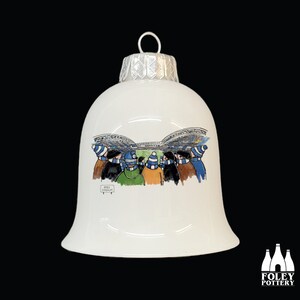 AVFTT: Brighton - Amex- Football Stadium - View from the Terraces - Illustrated - Inspired - Tribute - Bone china Bell