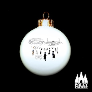 FFG: Tottenham Hotspur FC - MatchDay@WhiteHartLane - Stadium - Then & Now - Tribute - Fine Bone China - Bauble