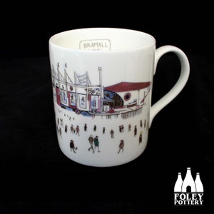 FFG: Sheffield United FC - MatchDay@BramallLane - Stadium - Illustrated - Tribute - Fine Bone China Mug