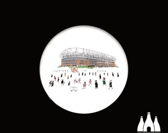 FFG: Sunderland AFC - MatchDay@StadiumofLight - Ilustrado - Posavasos de cerámica