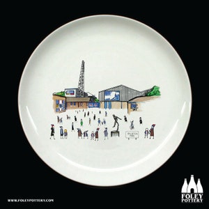 FFG: Carlisle Utd FC - MatchDay@BruntonPark - Stadium - Illustrated - Tribute - Fine Bone China Plate