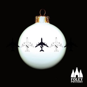 APC: Boeing E-3 Sentry - AWACS - Aeroplane - Aviation -  Aircraft - RAF - Illustrated - Tribute -  Fine bone china - Bauble