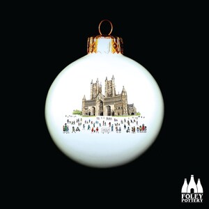 C: Lincolnkatedralen, Inspirerad, illustrerad, Hyllning - Fin benporslinsgranskula