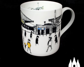 FFG: Port Vale FC - MatchDay@ValePark - Football Stadium - Illustrated - Tribute - Fine Bone China -  Mug