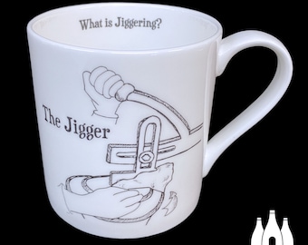 TW: What is Jiggering Mug from the Potbank Dictionary, Stoke-on-Trent Potteries fine china mug