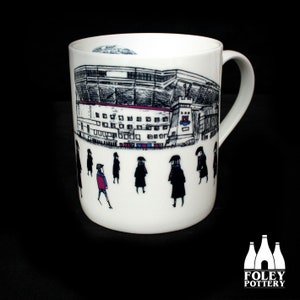 FFG: West Ham Utd FC - MatchDay@BoleynGround - Stadium - inspired - Illustrated - Tribute - Fine Bone China Mug