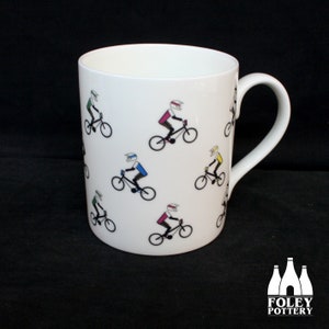 BMX: BMX, Biking, Cycling, Freestyle,  Inspired - Tribute - Fine Bone China - Mug