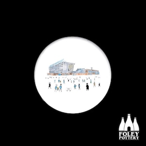 FFG: Manchester City F.C - MatchDay@MaineRoad - Stadium - Illustrated - Tribute - Inspired - Ceramic Coaster