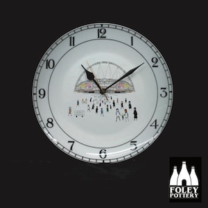 FFG: Wembley Stadium - Match-Day  - Inspired - Tribute - Fine Bone China - Coupe Plate Clock