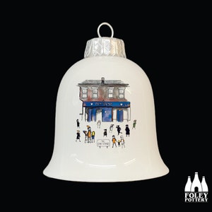 FFG: Luton Town FC - MatchDay@KenilworthRoad - The Oak Stand - Illustrated - Tribute - Fine Bone China - Bell Bauble