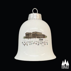 PL: Liverpool Town Hall, Liverpool, England, Inspired, illustrated, Tribute - Fine Bone China Bell