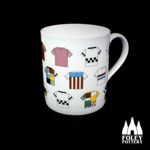 V: Cycling  - Cycling Jerseys -  Tour de France, Vuelta, Giro D&#39;Italia - Inspired - Tribute - Fine Bone china - Mug
