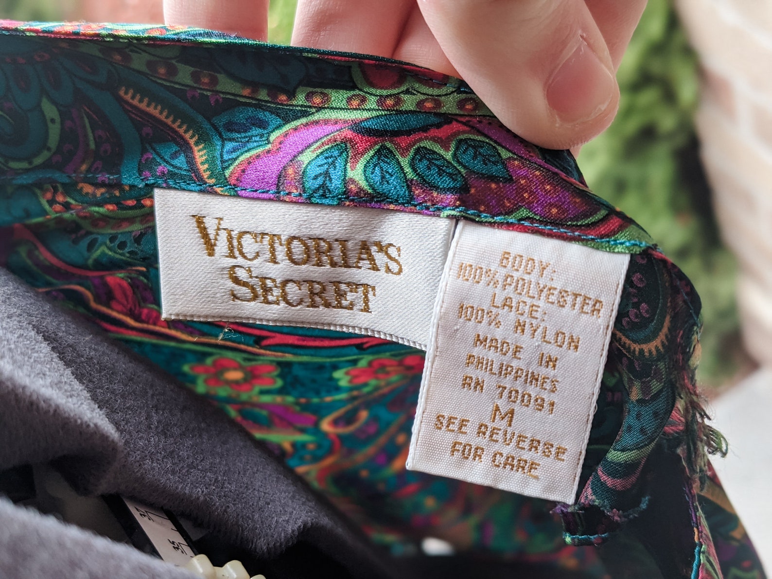 Vintage 90s Victoria's Secret Gold Label Lingerie Teal Etsy