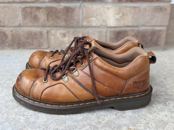 Vintage 90s- Dr Martens- Doc Martens- Brown- Lace… - image 2