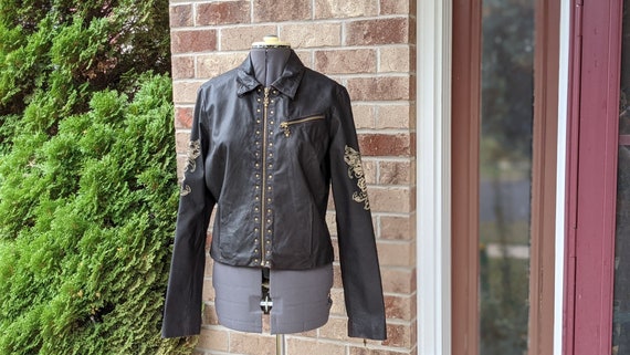 Vintage 90s- y2k- 2000s- Wilsons Leather Jacket- … - image 1