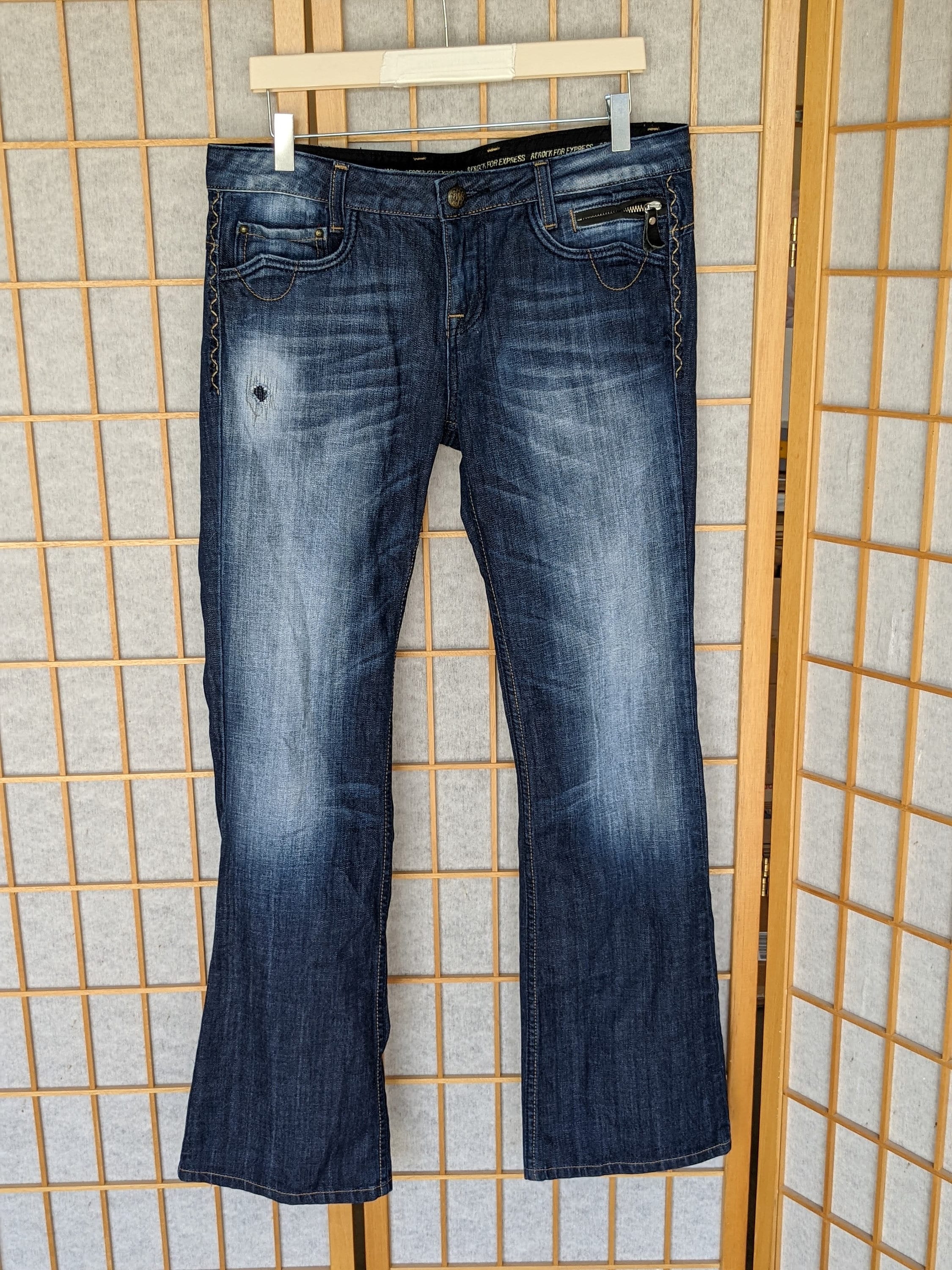 パンツ coating wax boot cut jeans archive y2k Y2K Boot Cut Jeans