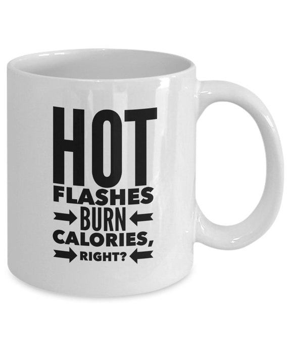 do hot flashes burn calories