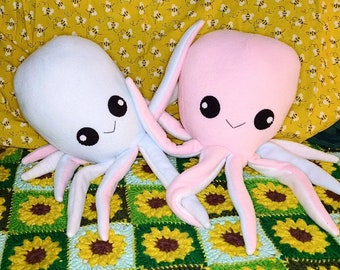 Transgender Pride Octopus LGBTQ Pride Flag Plush