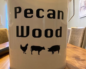 Wood Pellet Storage Labels