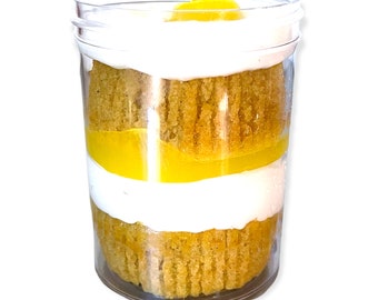 Vegan & Gluten Free Luscious Lemon Cake Jars by Karma Baker 6pk