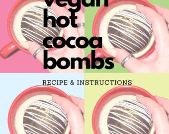 Vegan and Gluten-free Hot Cocoa Bombs RECIPE by Karma Baker