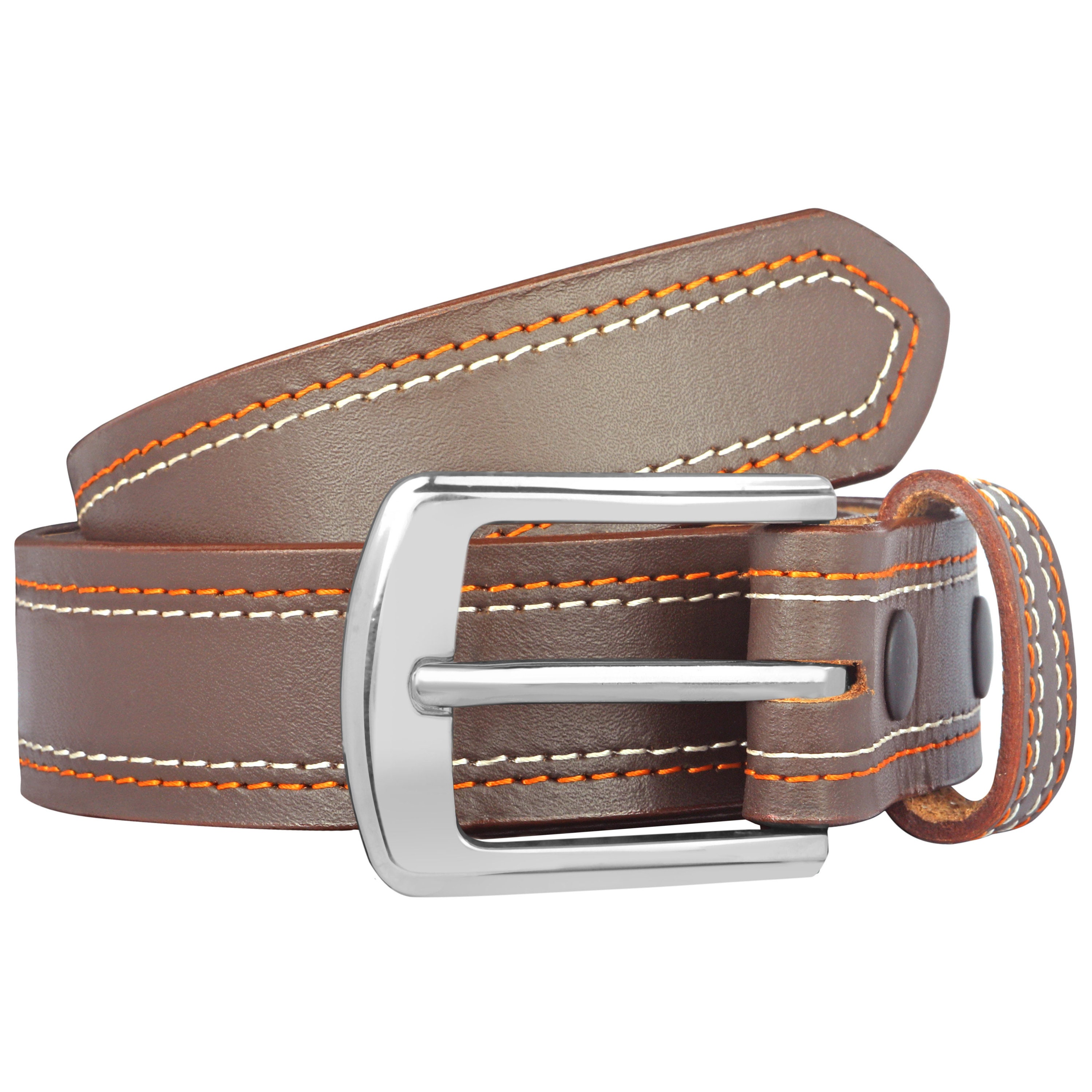 Cintura Color Marrone In Vera Pelle | Cintura TC5025CRCA - Foto 3