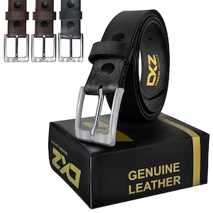 Leather belts 100% genuine Black / Brown 30”to 72” waist sizes (art-b-05)