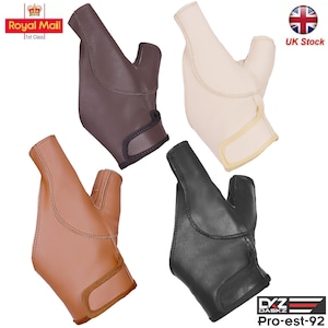 Archery Bow Glove left&Right hand black,brown,beige,dark brown brand New image 4