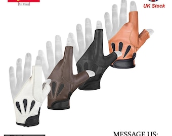 Gants d'arc American Archery "noir, marron, beige, marron foncé"