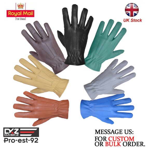 Horse Riding Gloves 100% Genuine Premium Leather Quality new2 
