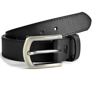 Leather belts 100% genuine Black / Brown 30”to 72” waist sizes (art-b-02)