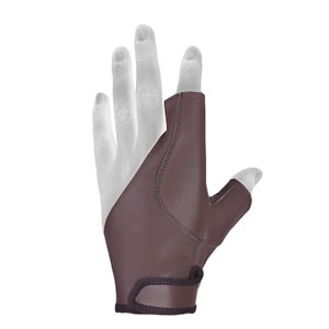 Archery Bow Glove left&Right hand black,brown,beige,dark brown brand New image 9