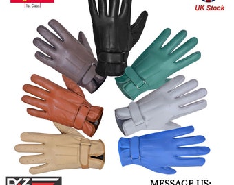 Leather Horse Riding Gloves – Breathable Cowhide Equestrian Gear