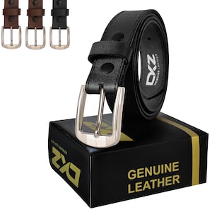 Leather belts 100% genuine Black / Brown 30”to 72” waist sizes (art-b-09)