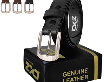 Leather belts 100% genuine Black / Brown 30”to 72” waist sizes (art-b-09)