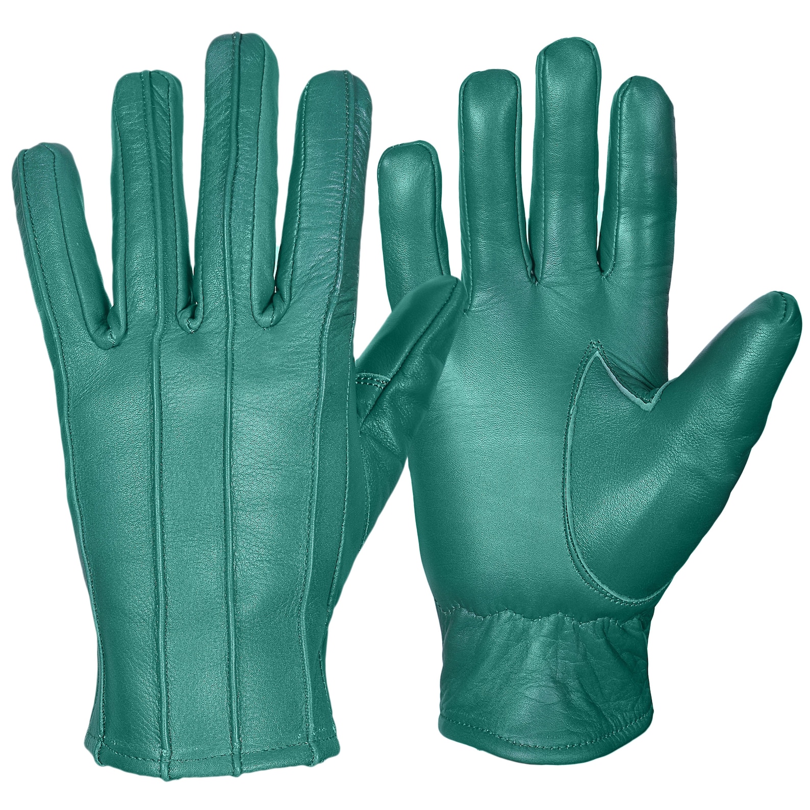 Mens Leather Gloves Soft Feel Fully Lined Fleece Winter Warm Etsy UK