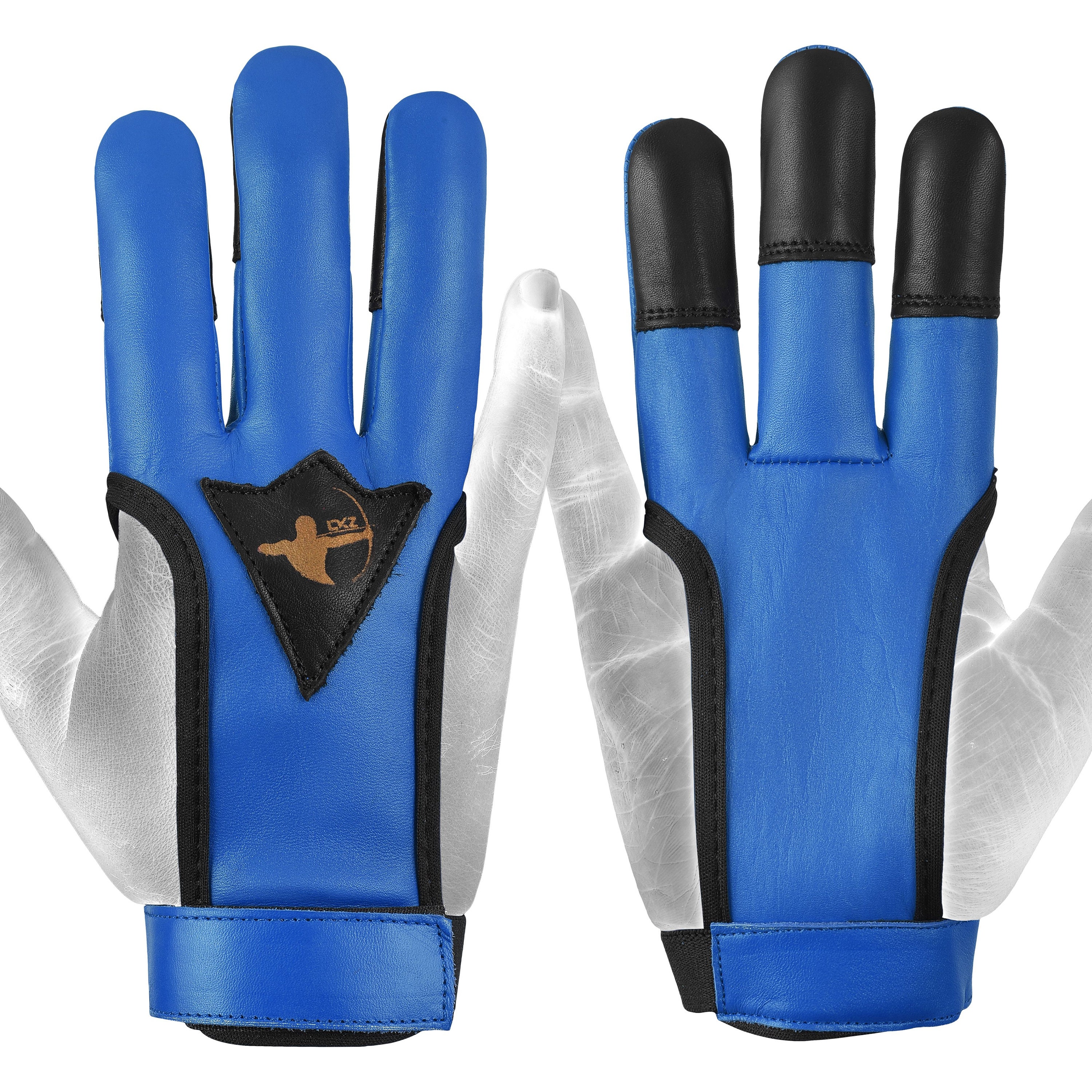 Gants sans Doigts Conduite en cuir d'agneau pour homme - Auto