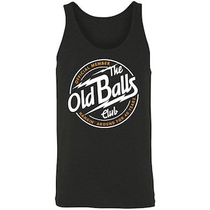 Funny Mens 40th Birthday Tank Top, Old Balls Club Shirt, Vintage 1981 Gift for him, 40th Gift for Men, 40th Birthday Retro Tank Top