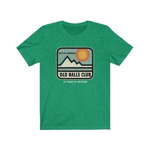 50th Birthday T-Shirt: Old Balls Club Gift