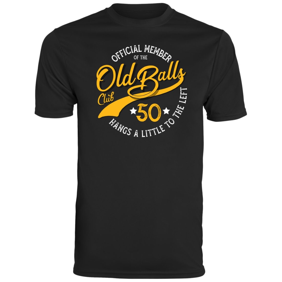 Men's Old Balls Club 50th Birthday Moisture-wicking Tee - Etsy