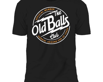 Divertente uomo 40 ° compleanno T-shirt, Old Balls Club Camicia, Vintage 1981 Regalo per lui, 40 ° regalo per gli uomini