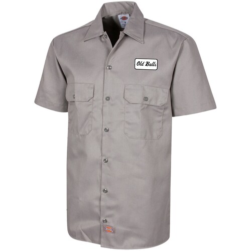 Custom Name Tag Men's Short Sleeve Workshirt Custom Etsy