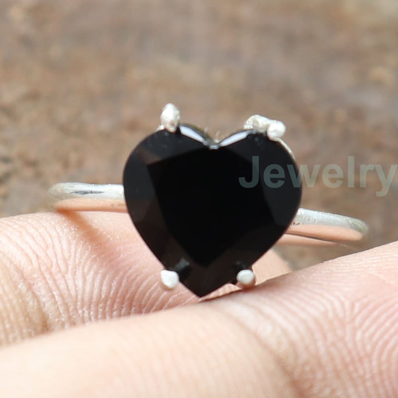 Black Heart Ring main image 1