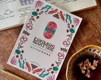 Kosmos Orakel Physisches Ratgeber Buch - Intuitiver Deck Begleiter, spirituelle Weisheit & Selbstfindung