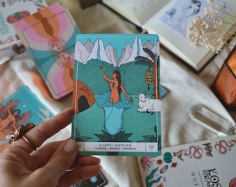 Kosmos Orakel Karten - Selbstliebe und Göttlich-Weibliche Orakel Karten für Heilung, Intuition und spirituelle Führung | Indie Deck