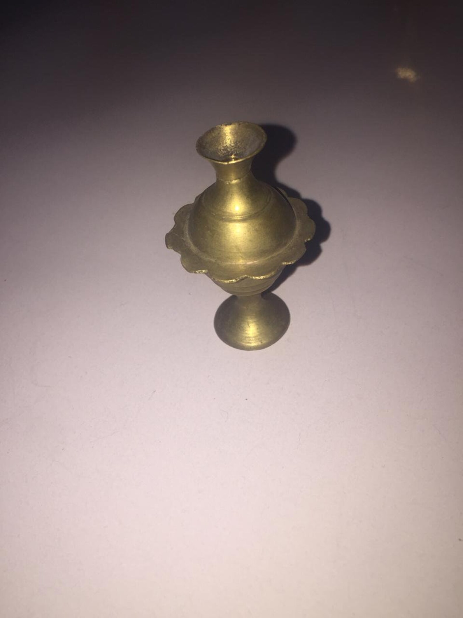 Antique vintage brass arabic indian kohl bottle 2 inches tall Etsy